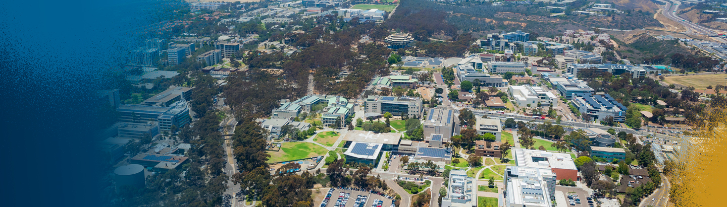 aerial view of uc san diego